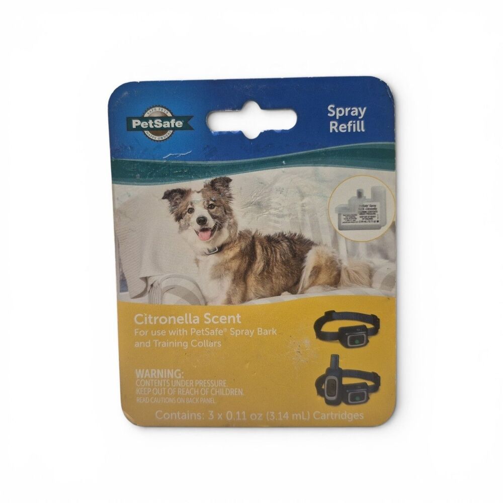 PetSafe Spray Refill Citronella Scent Replacement Cartridges 3 PK PAC00-163712